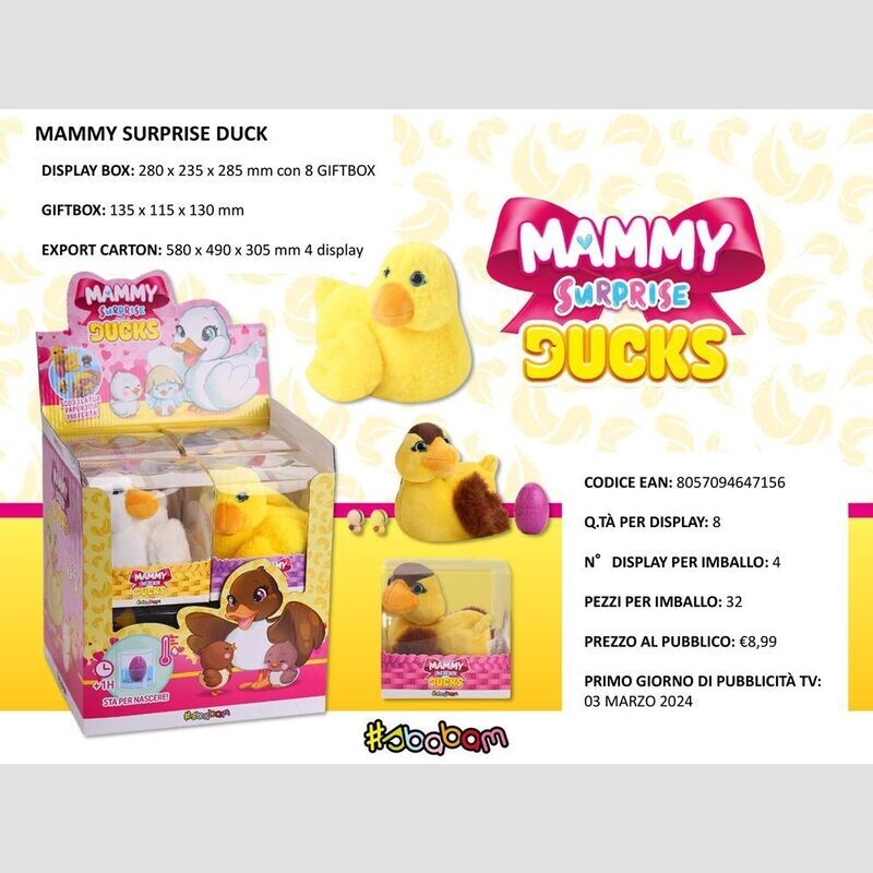 Mammy Surprise Duck (8 pz.) Mammy Surprise Duck (8 pz.)
