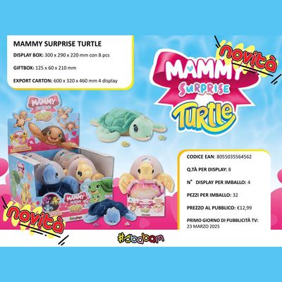 Mammy Surprise Turtle - (8pz) Mammy Surprise Turtle - (8pz)