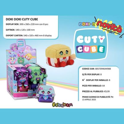 Doki Doki Cuty Cube - (8pz) Doki Doki Cuty Cube - (8pz)