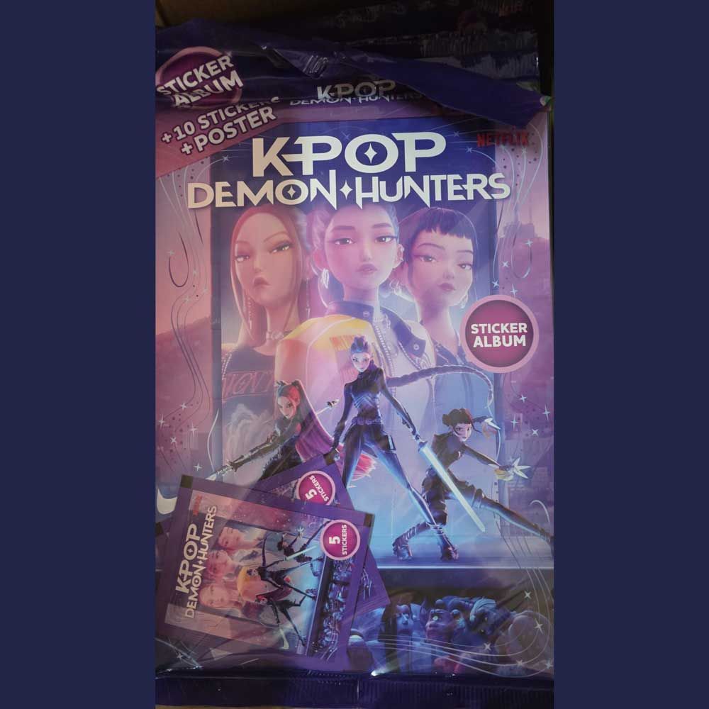 K-Pop Demon Hunters - Album + stickers