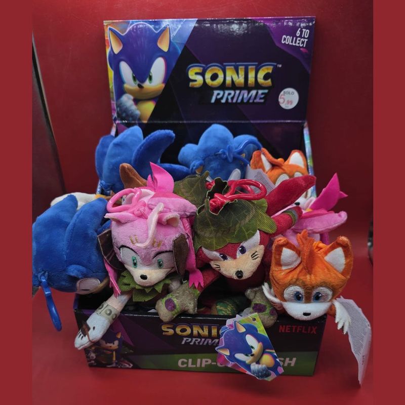 Sonic Prime - Click on Push - (12 pz) Sonic Prime - Click on Push - (12 pz)