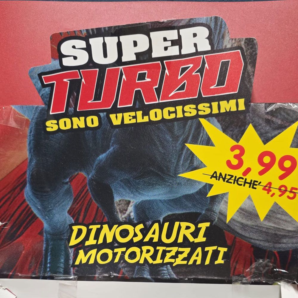 Super Turbo - Dinosauri Motorizzati - (25 pz)