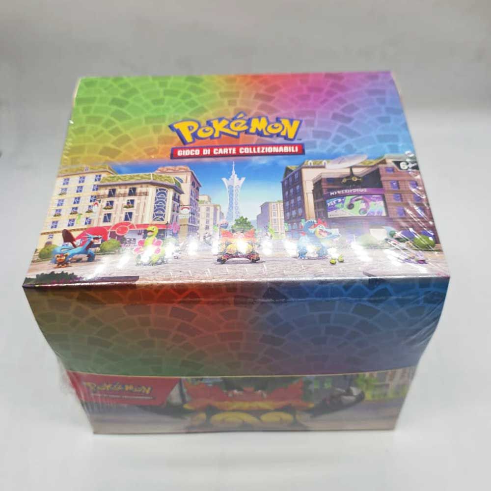 Pokemon Box con 10 Mini Tin Collezione Luminopoli -  (1pz)