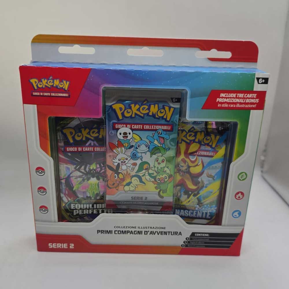 Pokémon TCG Collezione Illustrazione Primi Compagni d'Avventura - Serie 2 (1 pz.)