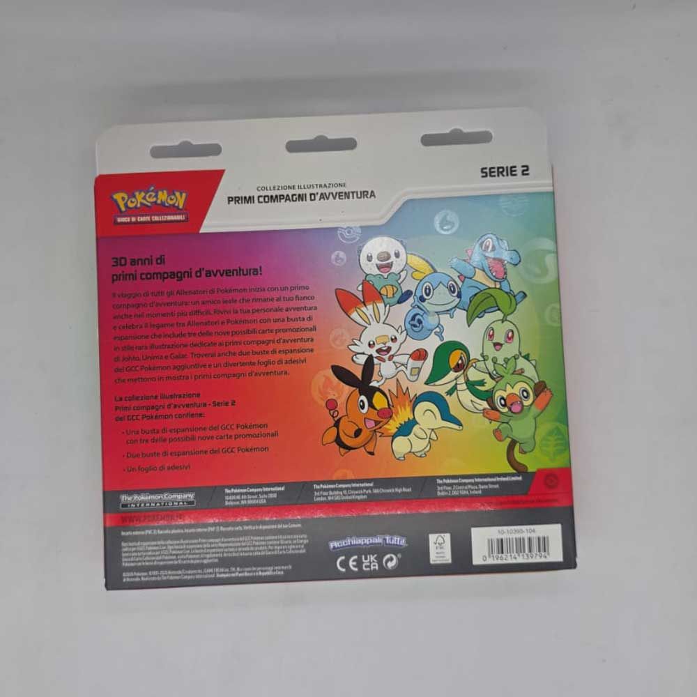 Pokémon TCG Collezione Illustrazione Primi Compagni d'Avventura - Serie 2 (1 pz.)