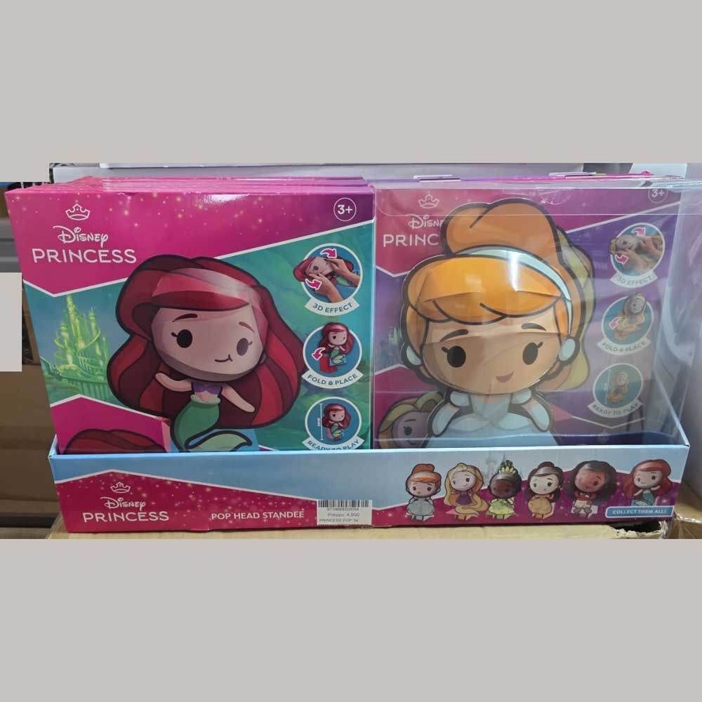 Disney Princess Pop Head Standee - (12 pz.)