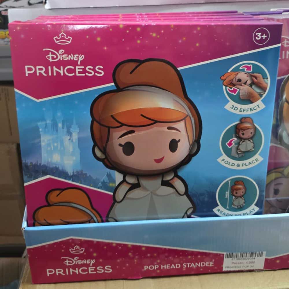 Disney Princess Pop Head Standee - (12 pz.)
