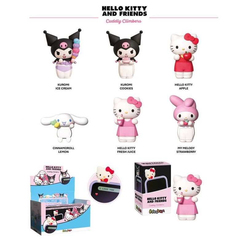 Hello Kitty and Friends – Cuddly Climbers - (12 pz.) Hello Kitty and Friends – Cuddly Climbers - (12 pz.)