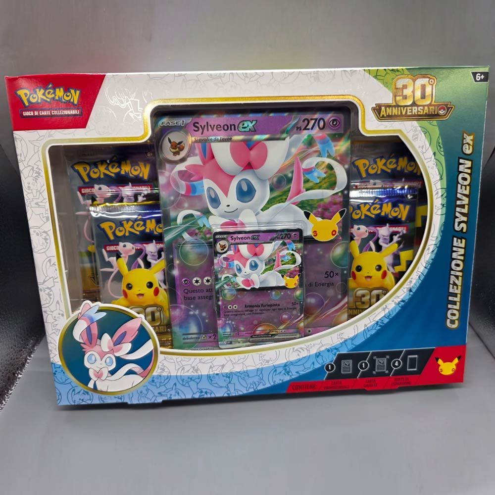 Pokémon 30° Anniversario - Collezione Sylveon-ex (1 pz.)
