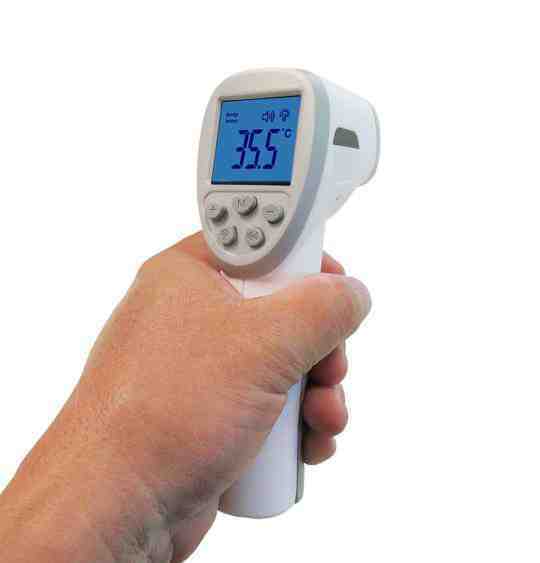 Clinical Infrared Thermometer Non-Contact Forehead Digital - 800120 Clinical Infrared Thermometer Non-Contact Forehead Digital - 800120
