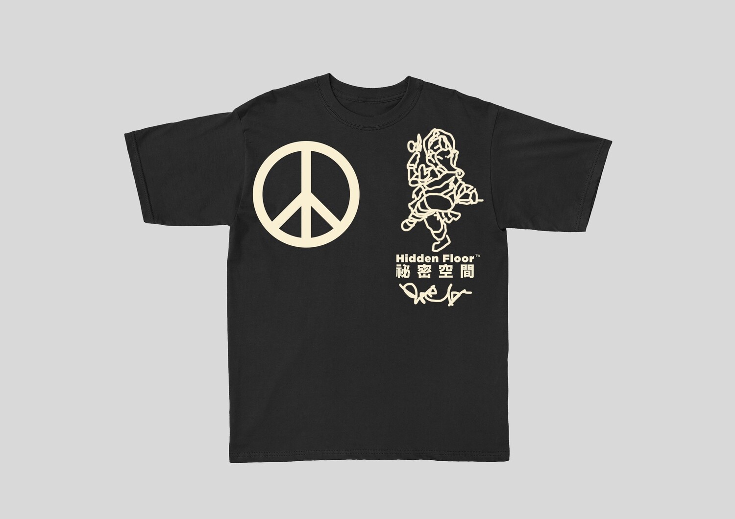 &quot;Hippie&quot; T-shirt