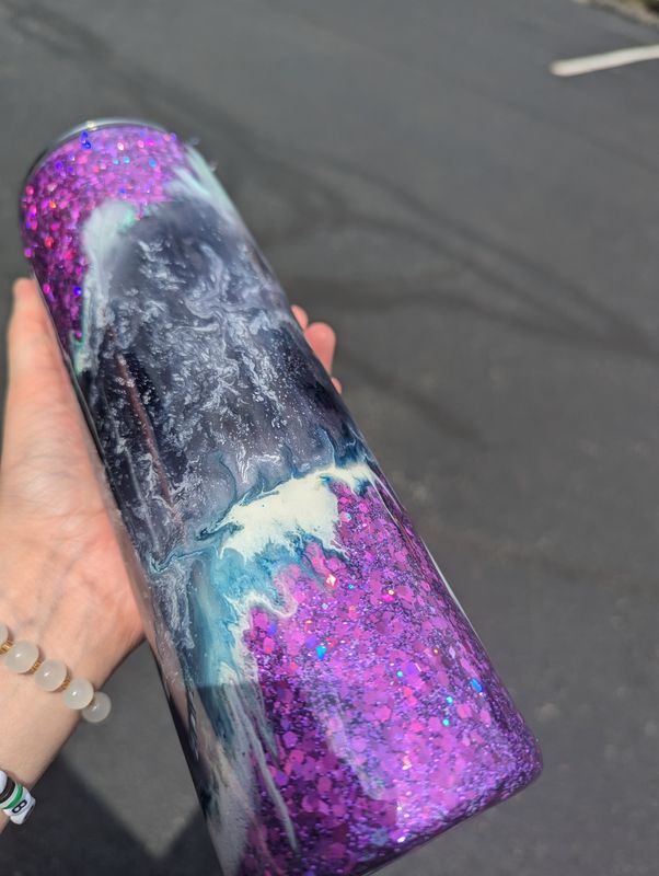 30oz Glitter Tumbler