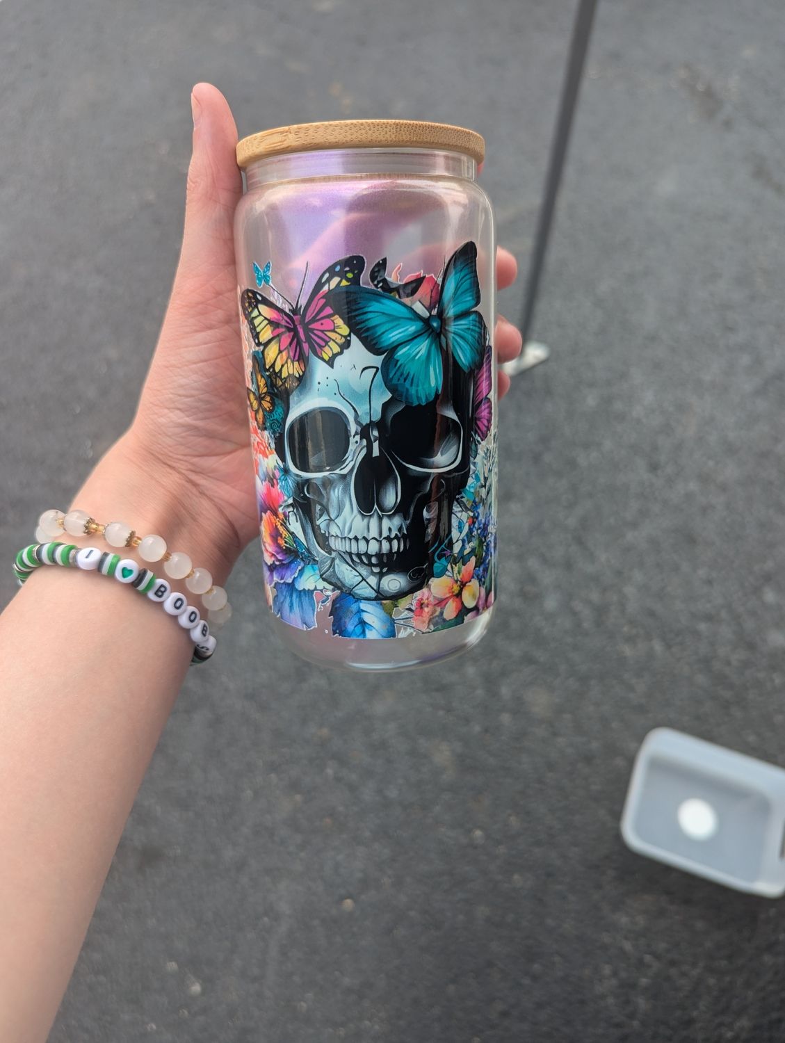 16oz Glass Can Tumbler