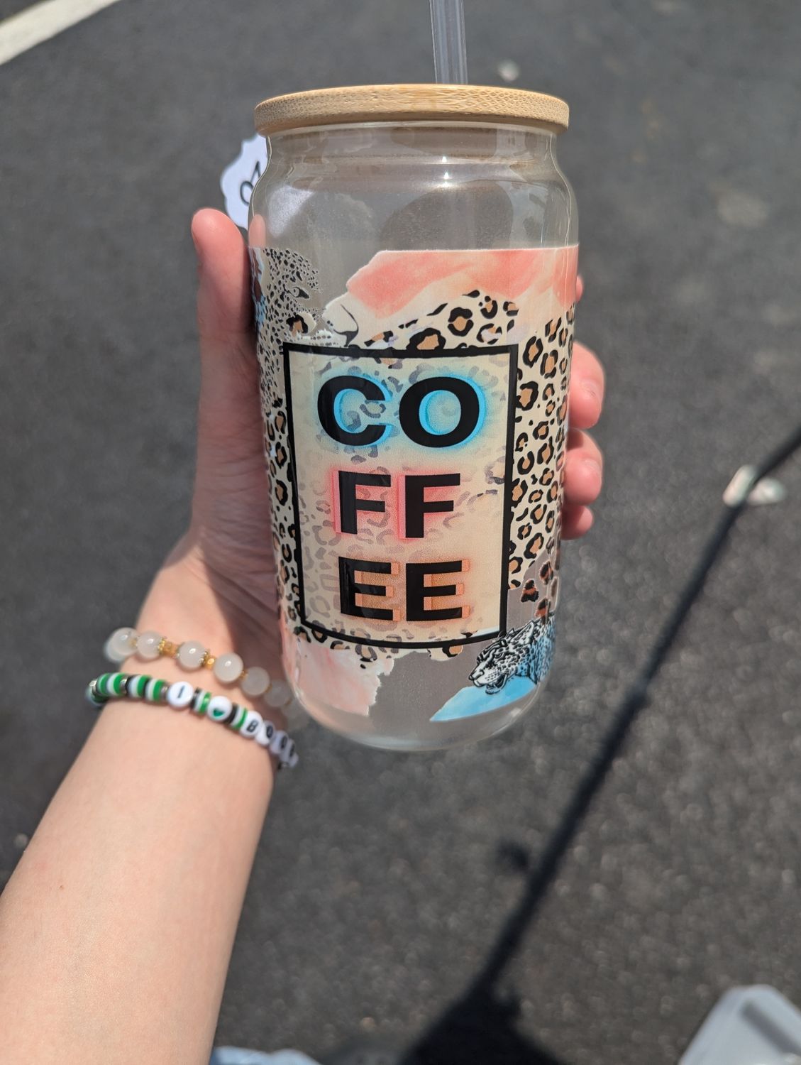 16oz Glass Can Tumbler