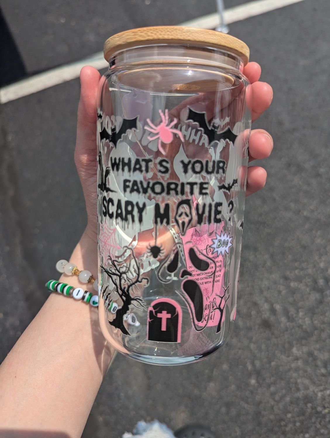 16oz Glass Can Tumbler