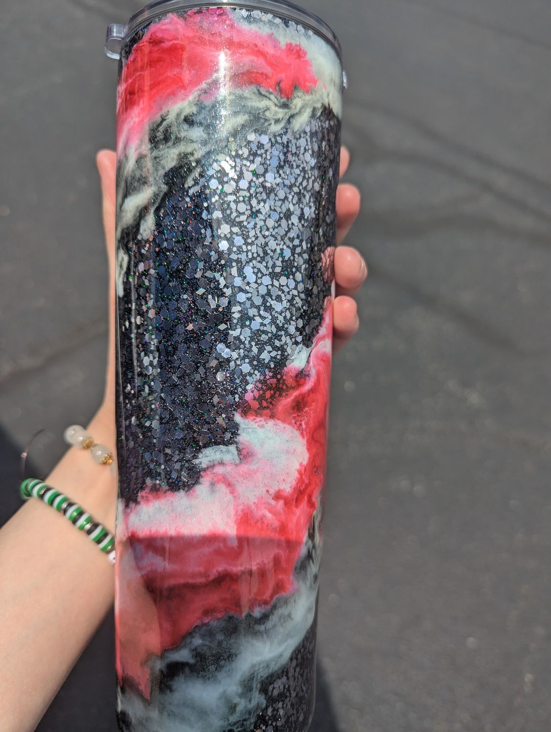 30oz Glitter Tumbler