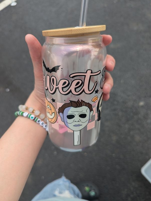 16oz Glass Can Tumbler