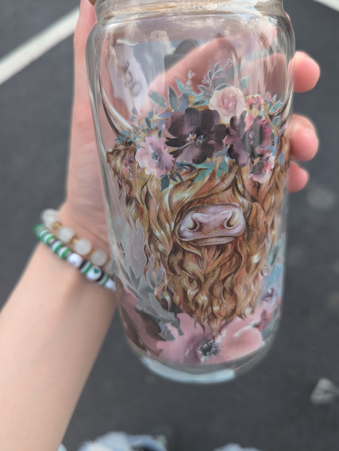 16oz Glass Can Tumbler