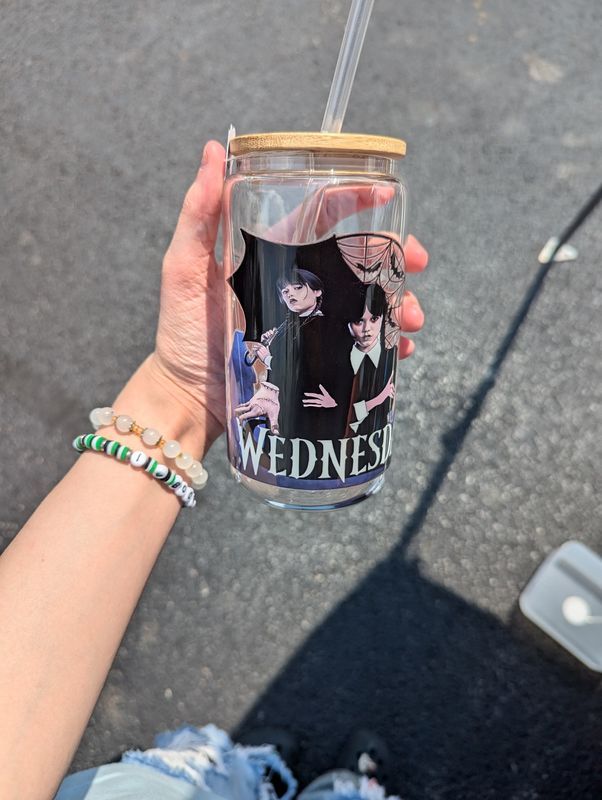 16oz Glass Can Tumbler