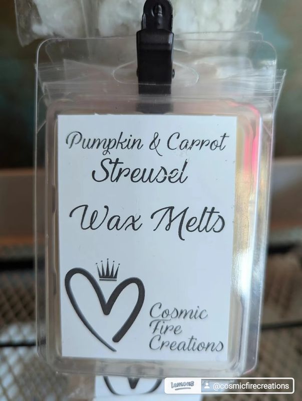 Pumpkin &amp; carrot streusel