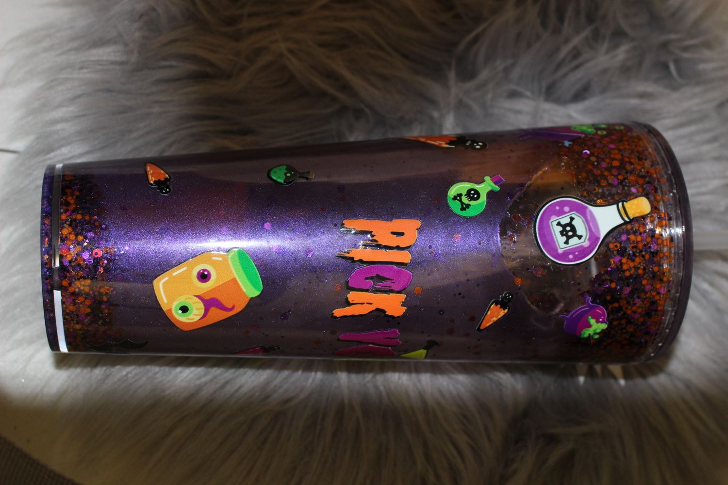 24oz Snow Globe Tumbler