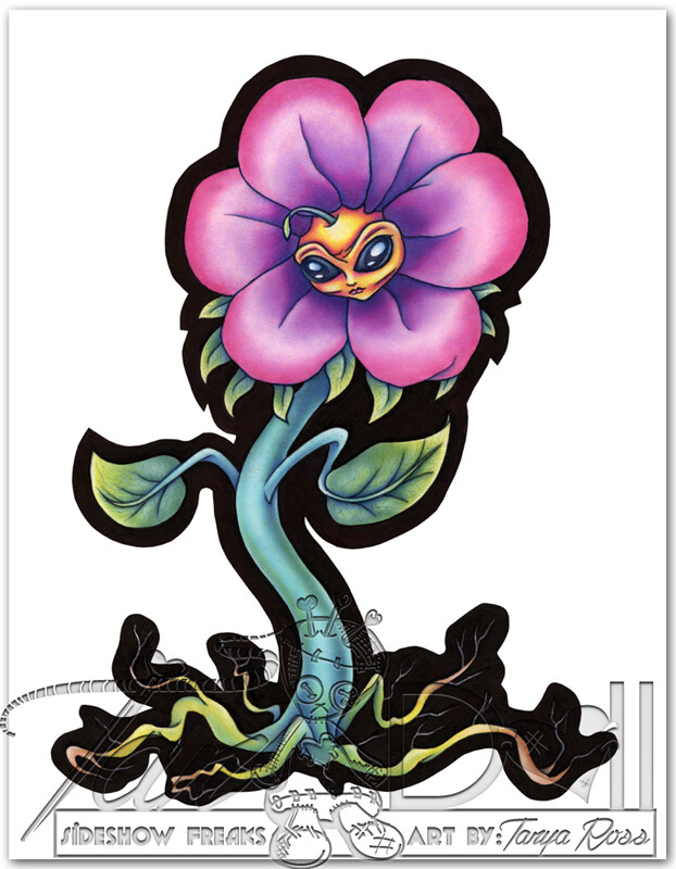 "Wild Flower" 8"x10" Print