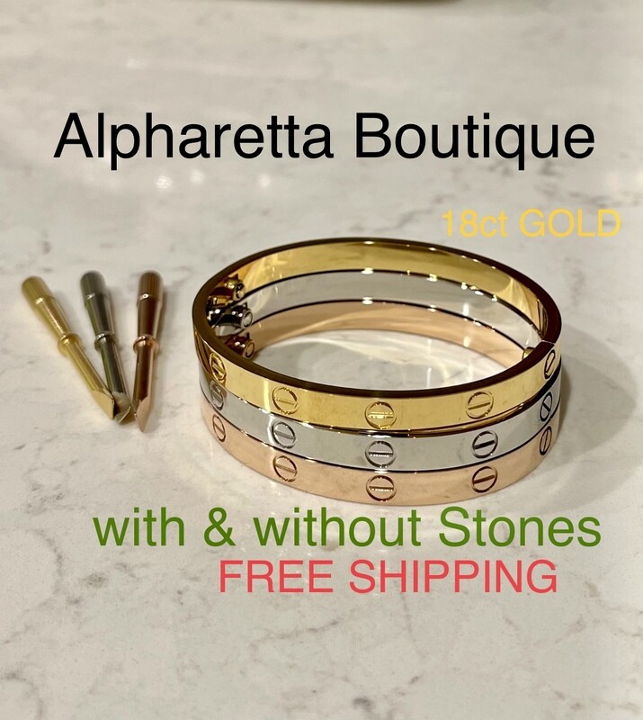 Love Bracelet Bangle in 18ct Gold