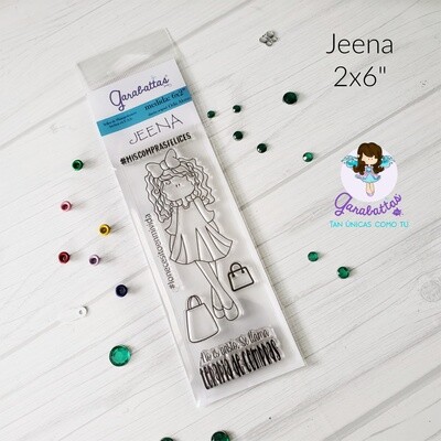 2x6" Stamp - Jeena
