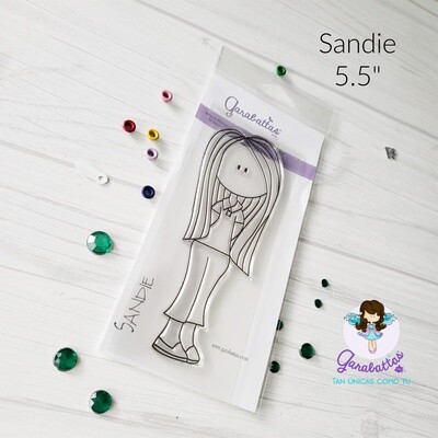 5.5" Stamp - Sandie