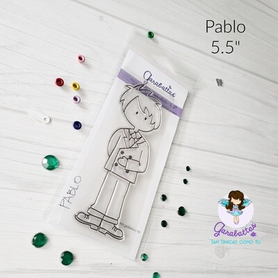5.5" Stamp - Pablo