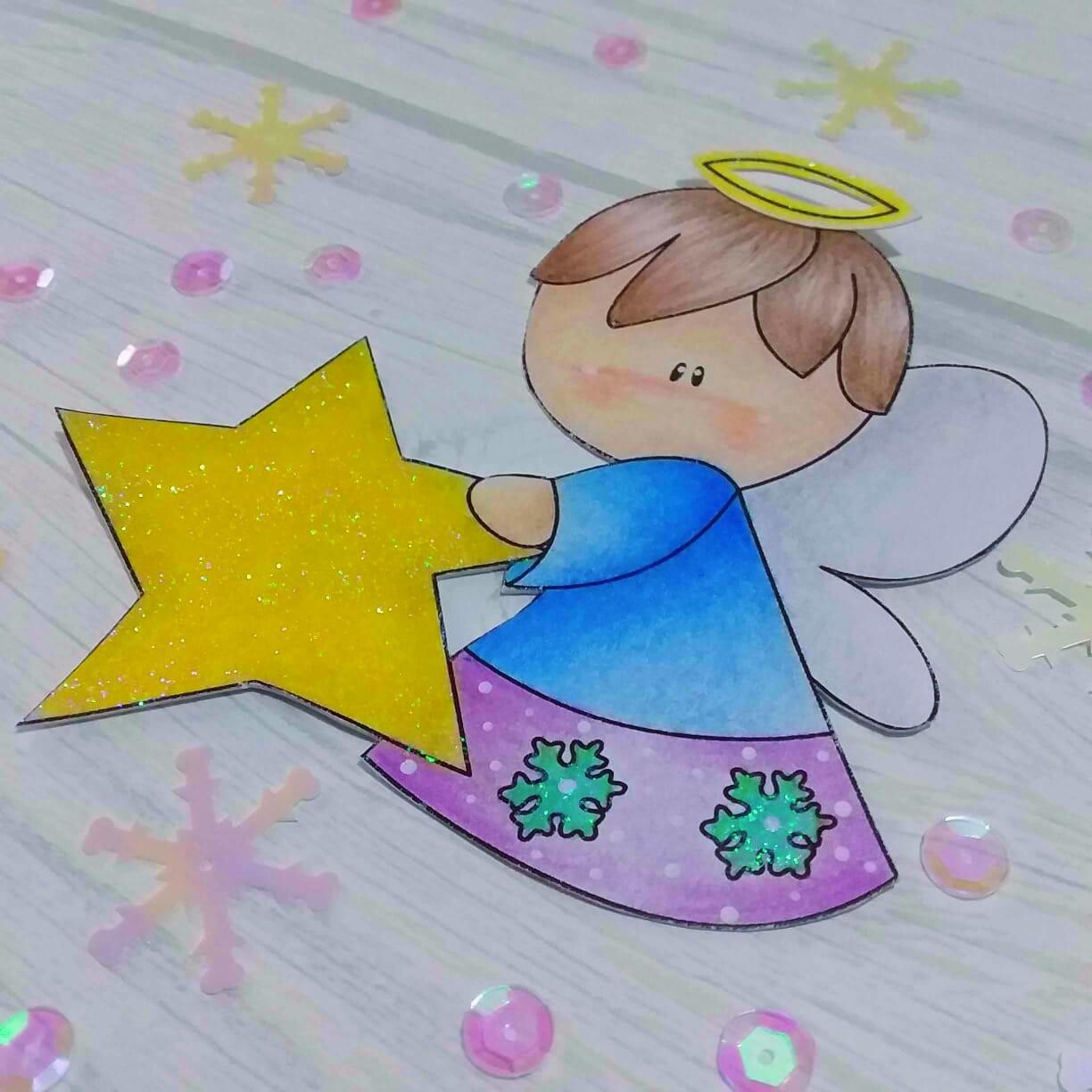 Angel con estrella