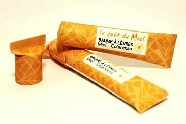 baume lèvres  BIO à la cire d abeille bio