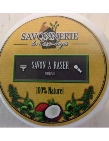 Savon à raser BIO 
Savon surgras pour un rasage en douceur à l’argile verte, huile précieuse de chanvre et huiles essentielles antibactérienne !