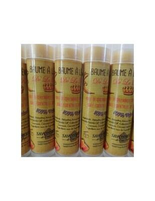 baume à lèvres à la cire d’abeille.
cosmétique 100% naturel bio hydratant et apaisant .