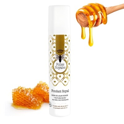 CRÈME DE JOUR  BIO AU MIEL, À LA GELÉE ROYALE ET À LA CIRE D&#39;ABEILLE - 50 ML