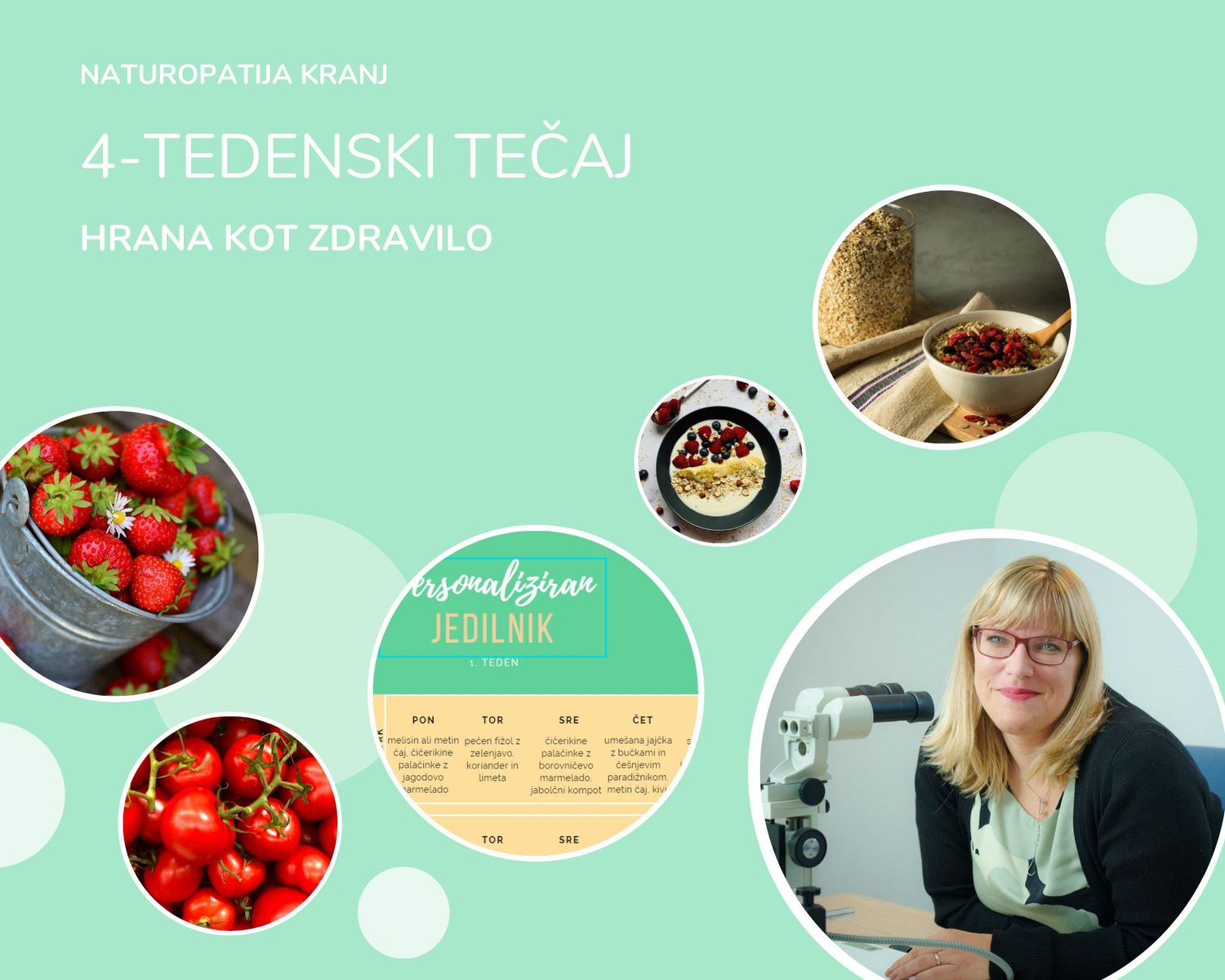 4 TEDENSKA DELAVNICA - Hrana po naturopatsko