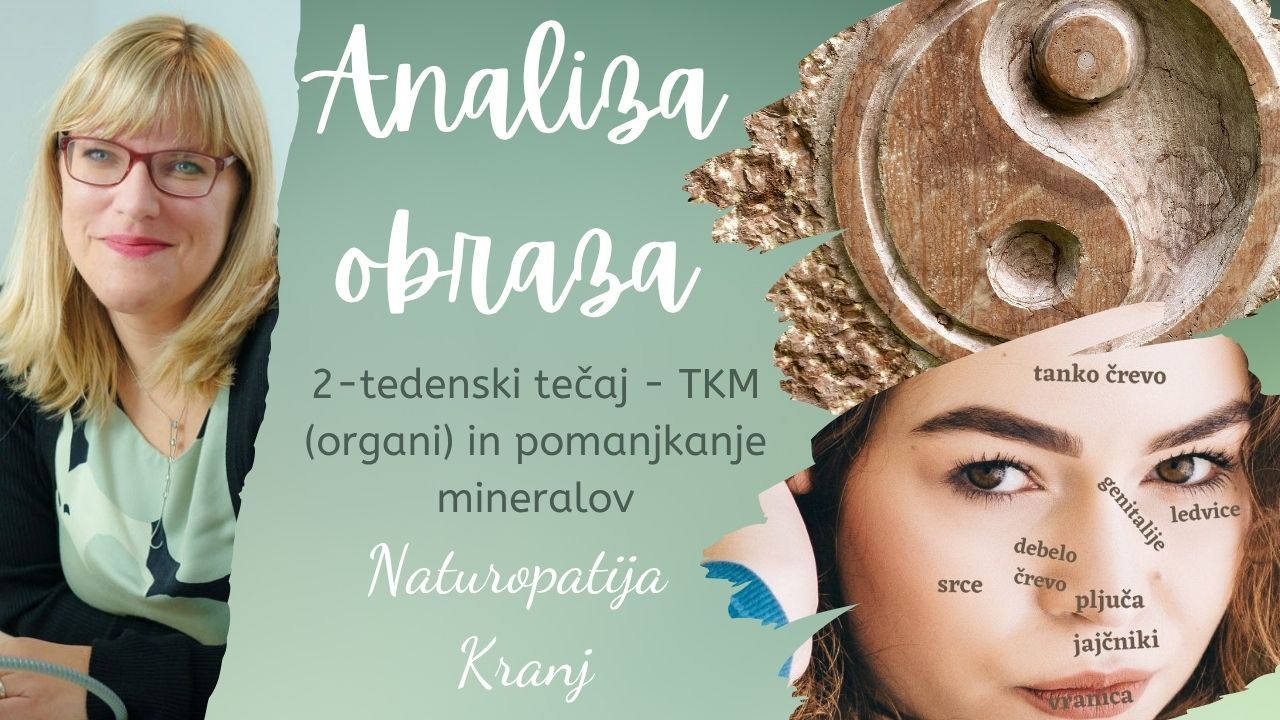 Analiza obraza po TKM &amp; Schüsslerjeve soli za osebno uporabo
