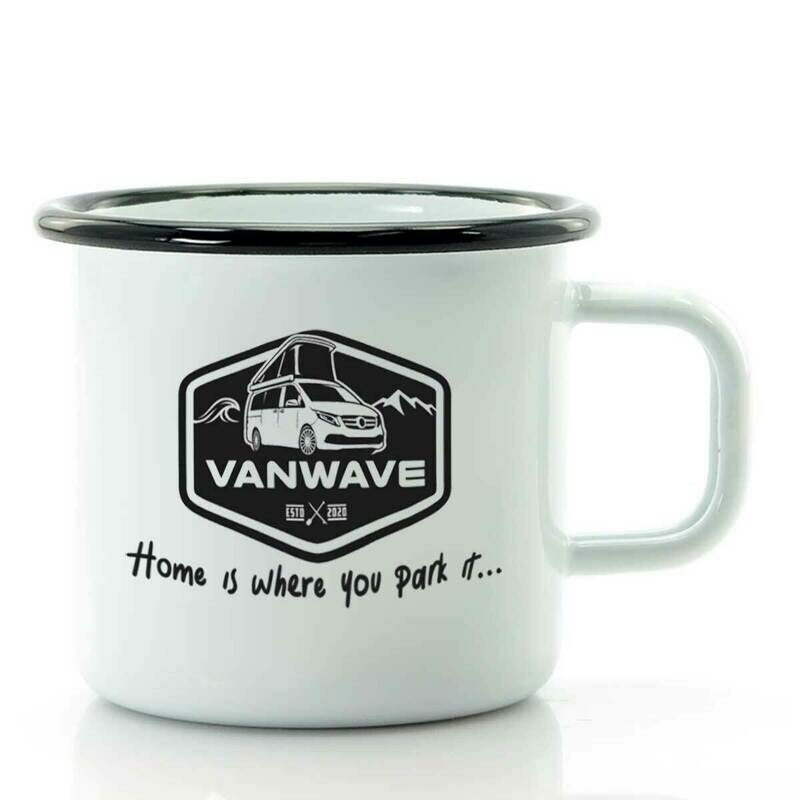VANWAVE Emaille Tasse