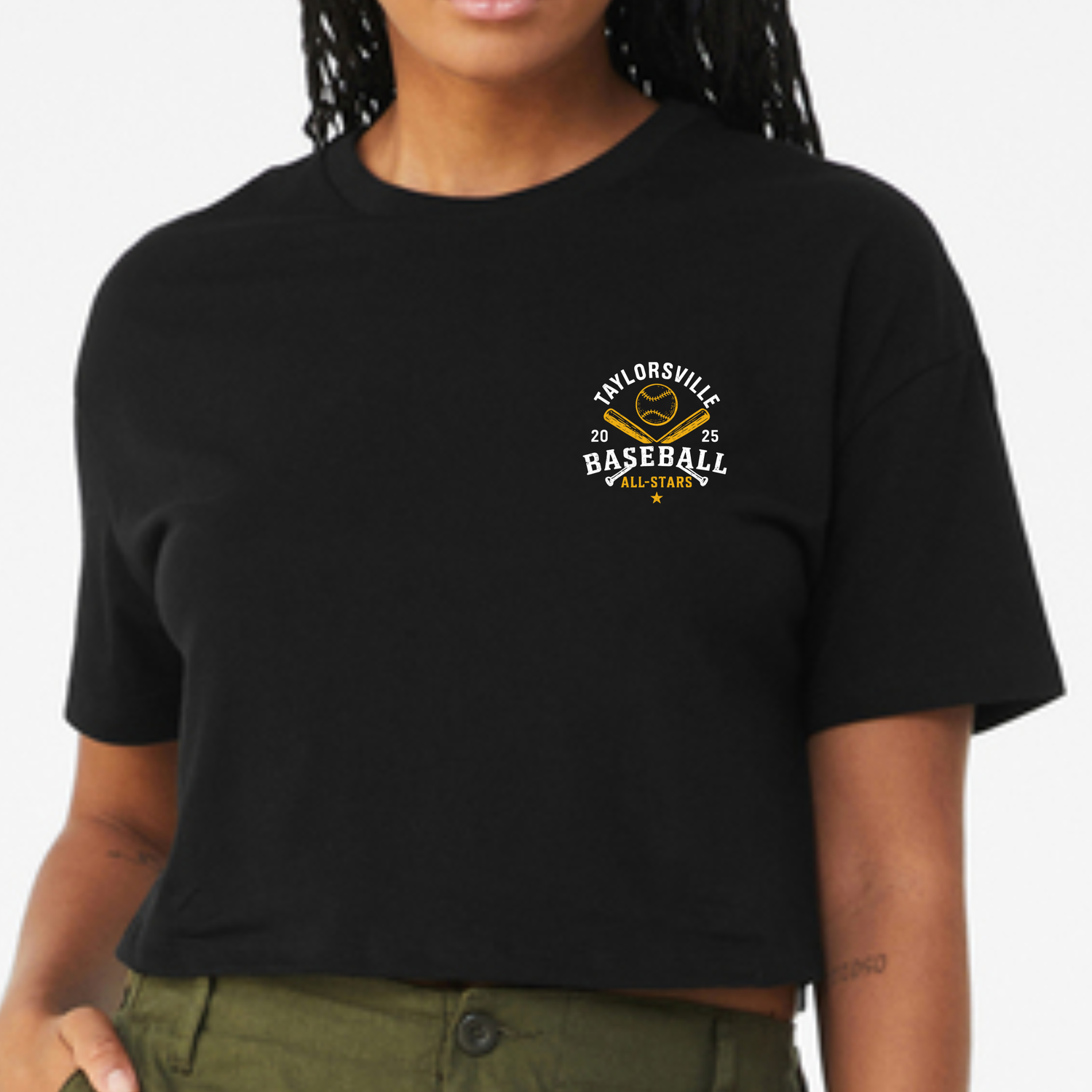 All Stars Womens Crop Tee