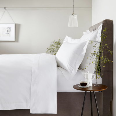 Oxford White Duvet Cover with Flap 205 TC