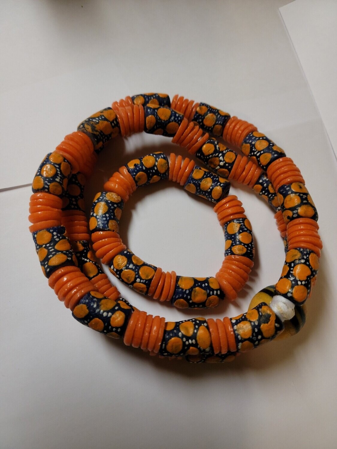 African Waist Beads. Glass Seed Beads. Ghana Waist Beads. Dark Chain For  Womens/Girls (PACK OF