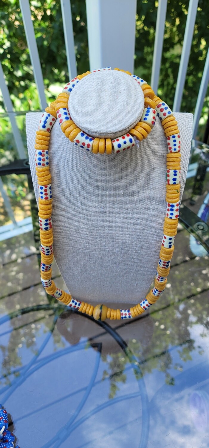 Krobo necklace hotsell