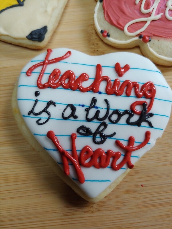 Teacher Appriciation cookies