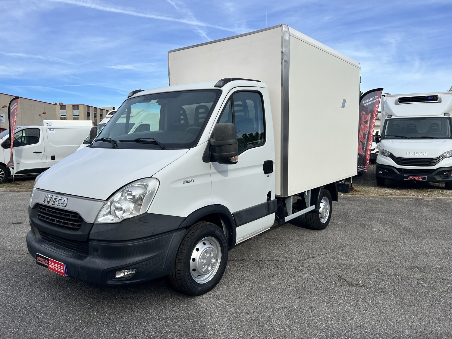 IVECO DAILY CHASSIS CABINE 35S11 Euro5 110 Ch Isotherme