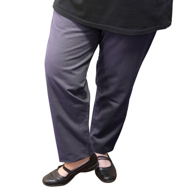 Cotton and Wool Blend Charcoal Pants Cotton and Wool Blend Charcoal Pants