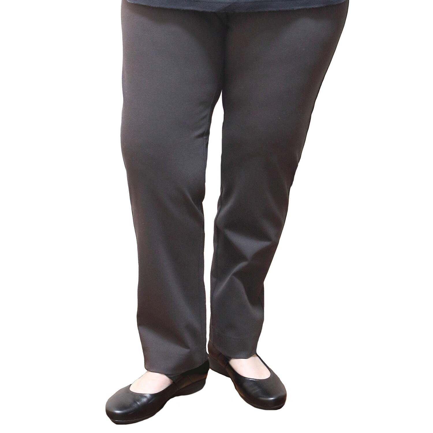 Straight Leg Bengaline Pull On Stretch Work Pants Straight Leg Bengaline Pull On Stretch Work Pants