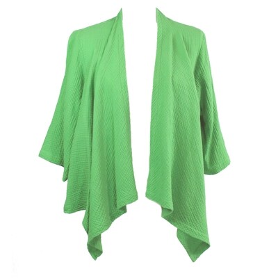 Waterfall Wrap Cotton Jacket Waterfall Wrap Cotton Jacket