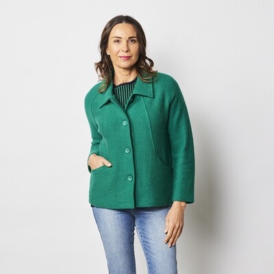 Boiled Wool Seam Jacket by See Saw