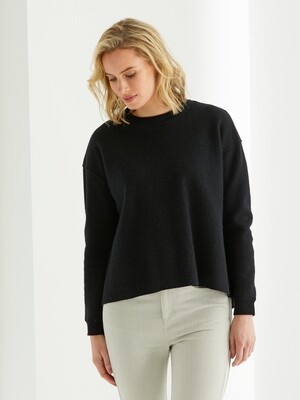 Boiled Wool Jumper by Marco Polo