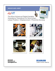 Noncontact Linear Position / Displacement / Proximity Sensing Kaman digiVIT